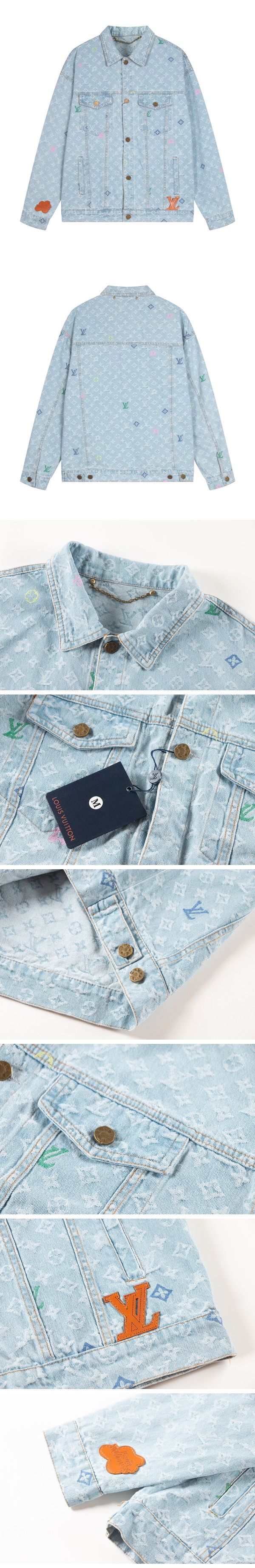 Louis Vuitton Monogram Tyler Denim Jacket ルイヴィトン モノグラム タイラー デニムジャケット