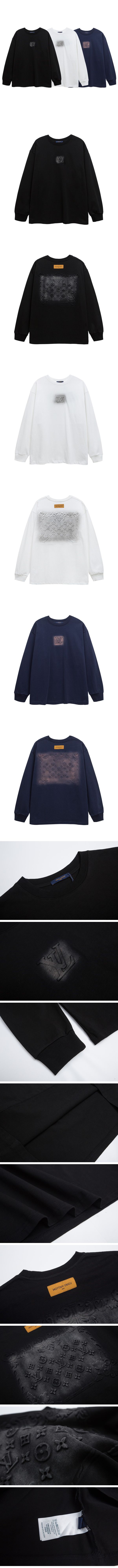 Louis Vuitton Monogram Design L/S Tee ルイヴィトン モノグラム デザイン L/S Tシャツ