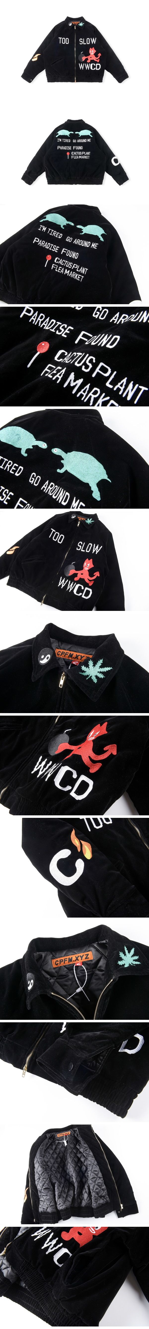 CPFM Too Slow Souvenir Jacket カクタスプラントフリーマーケット トゥー スロウ スーベニア ジャケット