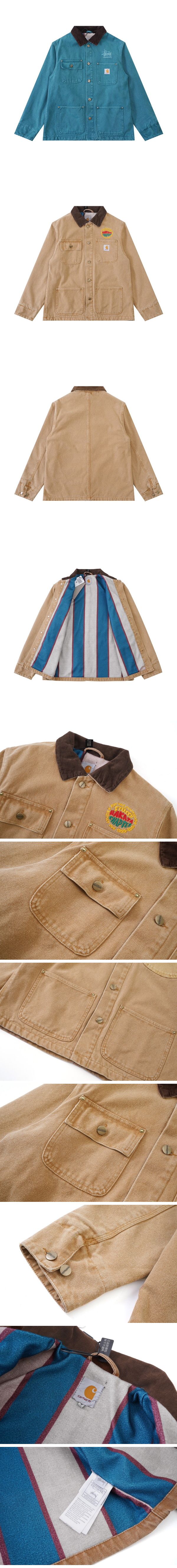 Carhartt x Stussy Coveeralls Jacket カーハート x ステューシー カバーオール ジャケット