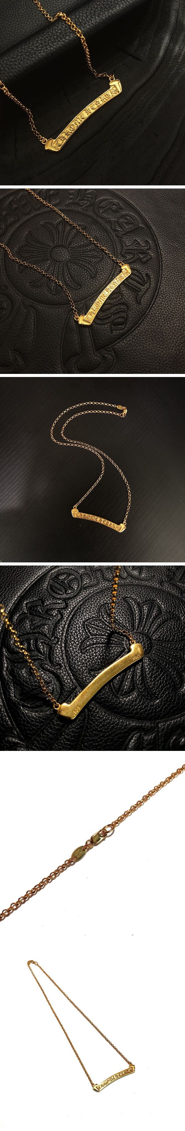 N級 Chrome Hearts SV925 Logo Chain Necklace クロムハーツ シルバー925 ロゴ チェーン ネックレス