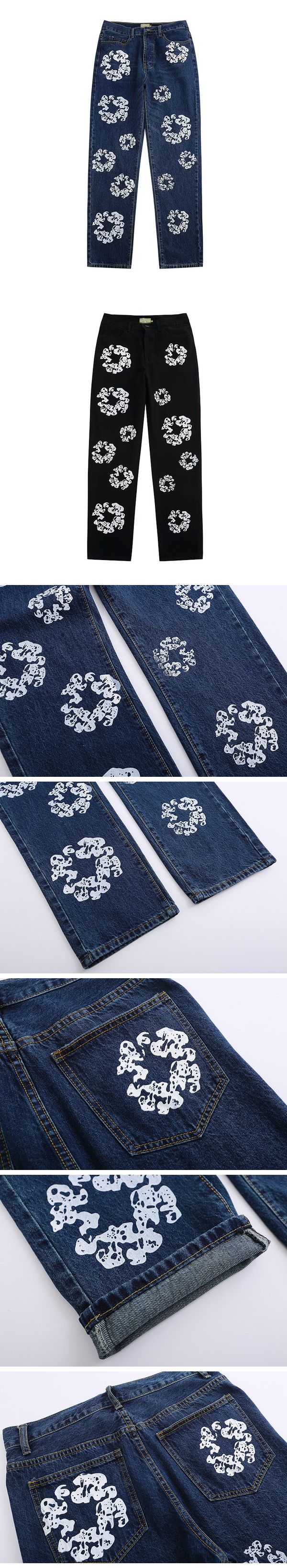 Denim Tears Flower Denim Pants デニム ティアーズ フラワー デニム パンツ