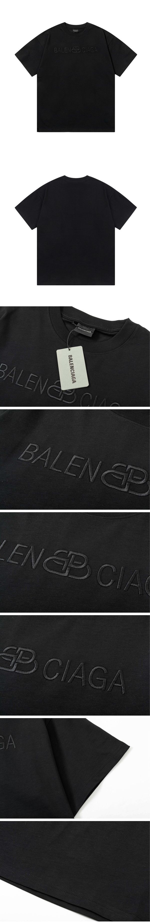 Balenciaga BB Logo Tee バレンシアガ BB ロゴ Tシャツ ブラック