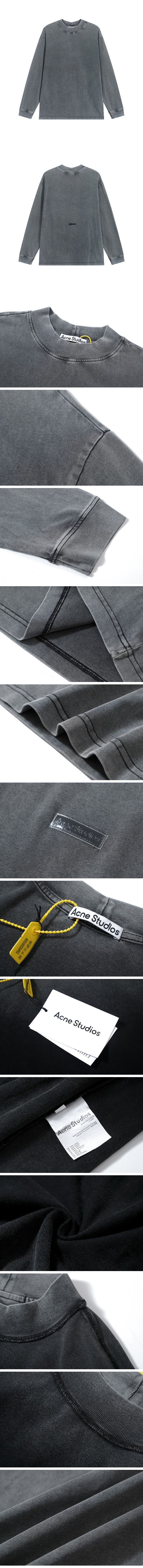 Acne Rubber Patch L／S Tee アクネ ラバーパッチ ロンT