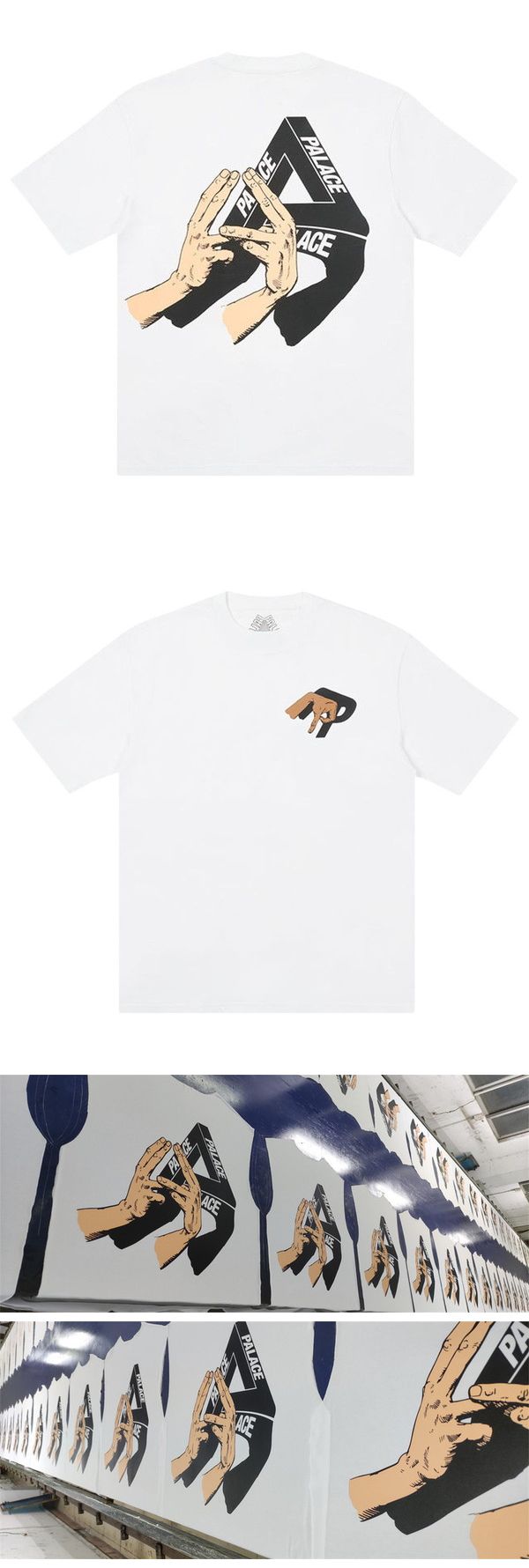 Palace Valley of the Shadows Tee パレス ヴァレー オブ ザ シャドウズTシャツ ホワイト