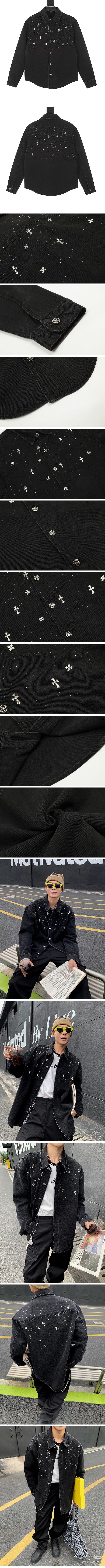 Chrome Hearts Cross Design Shirt クロムハーツ クロス デザイン シャツ