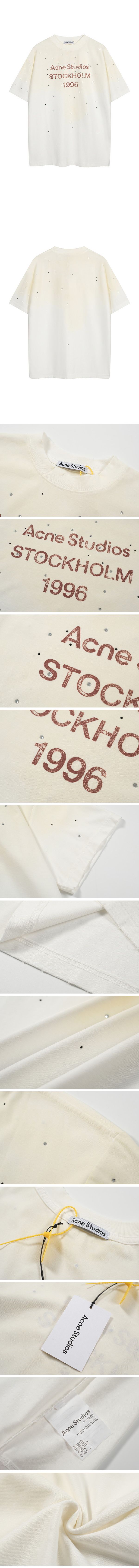 Acne Studios 1996 Stockholm Tee アクネ ストゥディオズ 1996 ストックホルム Tシャツ