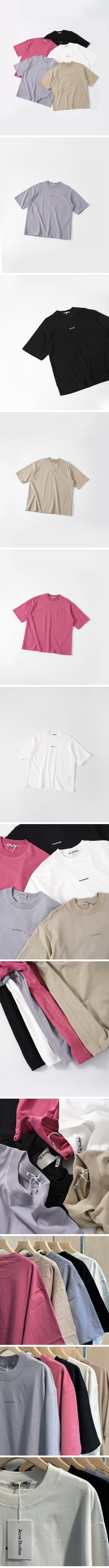 Acne Studios Logo 5Color Tee アクネ ストゥディオズ ロゴ 5カラー Tシャツ