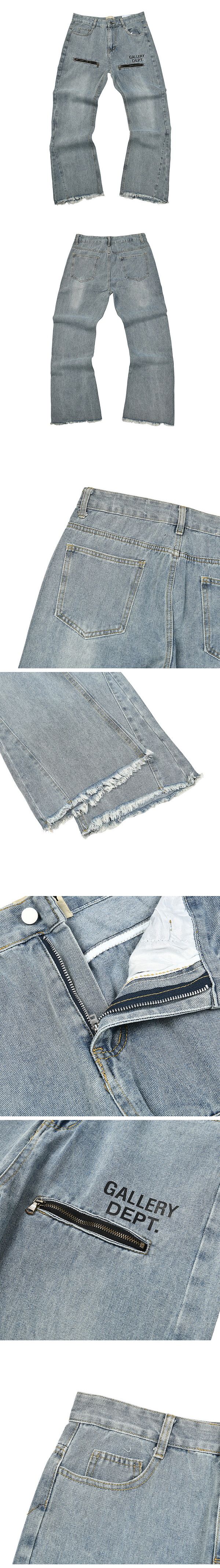 Gallery Dept. Zip Pocket Denim Pants ギャラリーデプト ジップ ポケット デニム パンツ