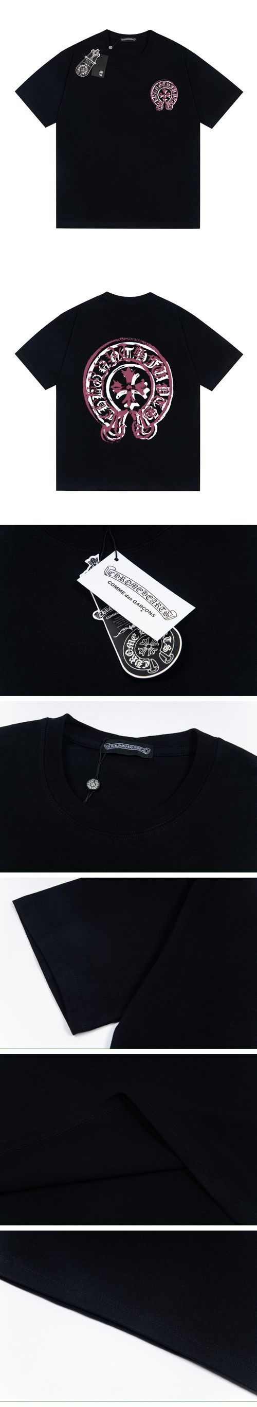 Chrome Hearts Red Horseshoe Tee クロムハーツ レッド ホースシュー Tシャツ