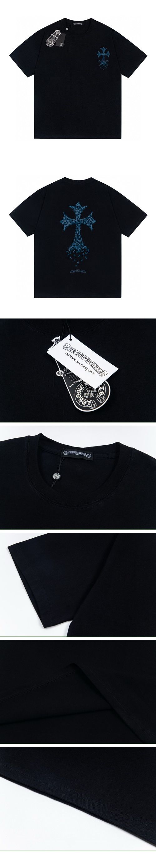 Chrome Hearts Blue Cross Tee クロムハーツ ブルー クロス Tシャツ
