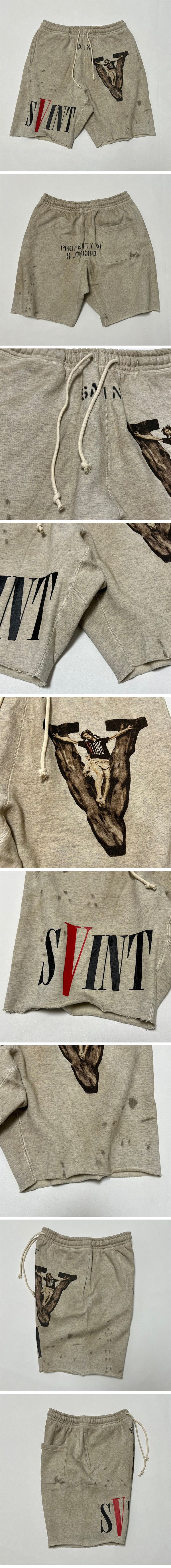 SAINT Mxxxxxx Vlone Half Pants セントマイケル x ヴィーロン ハーフパンツ
