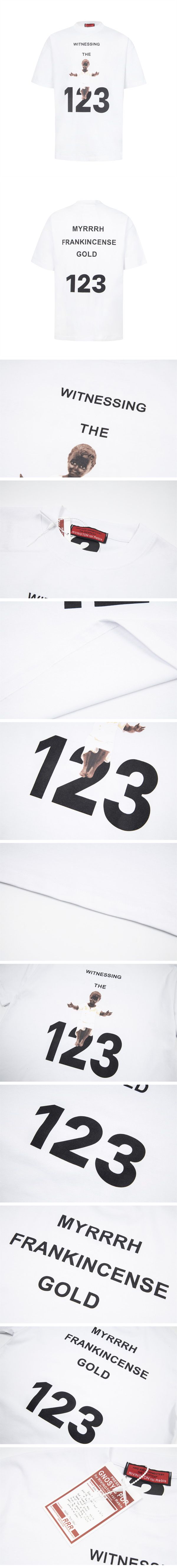 RRR123 Witnessing The Tee アールアールアール123 ウィットネッシング ザ Tシャツ