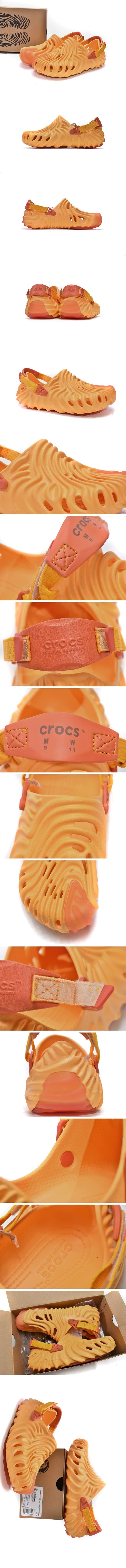 Salehe Bembury × Crocs Pollex Clog Orange 207393-837 サレへ・ベンバリー × クロックス ポレックス クロッグ オレンジ