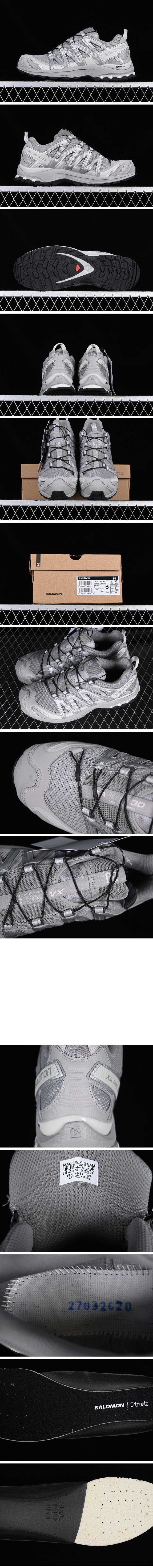 Salomon XA Pro Pro 3D Alloy/Silver サロモン XA プロ 3D アロイ