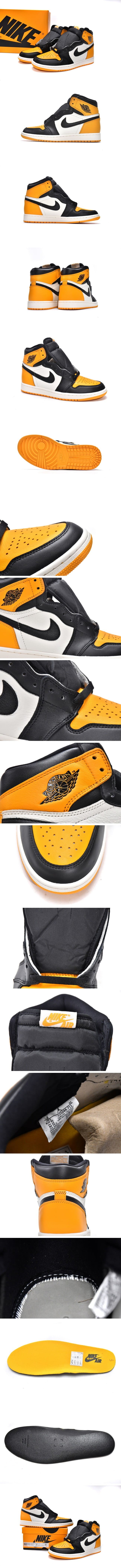 Nike Air Jordan 1 High OG Yellow Toe 555088-711 ナイキ エアジョーダン1 レトロ ハイ イエロートゥ