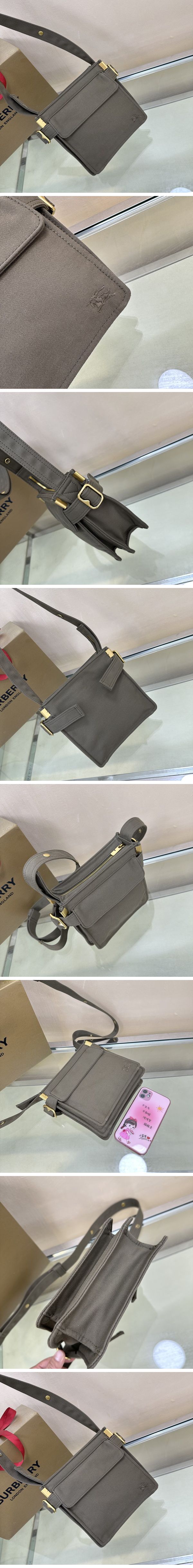 Burberry Mini Trench Shoulder Bag バーバリー トミニ レンチ ショルダーバッグ ブラウン