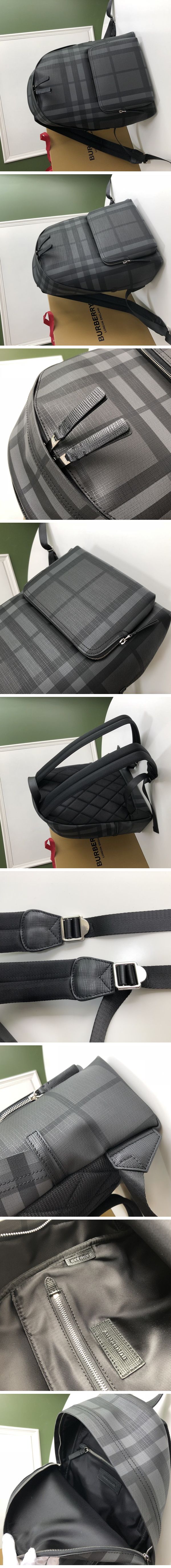 Burberry Check Back Pack バーバーリー チェック バックパック ブラック