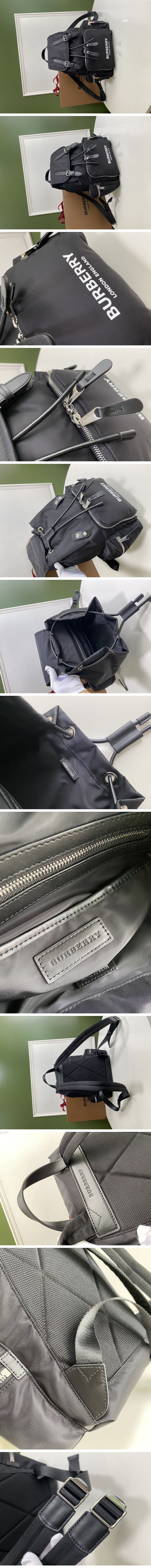 Burberry Zip Back Pack バーバーリー ジップ バックパック ブラック