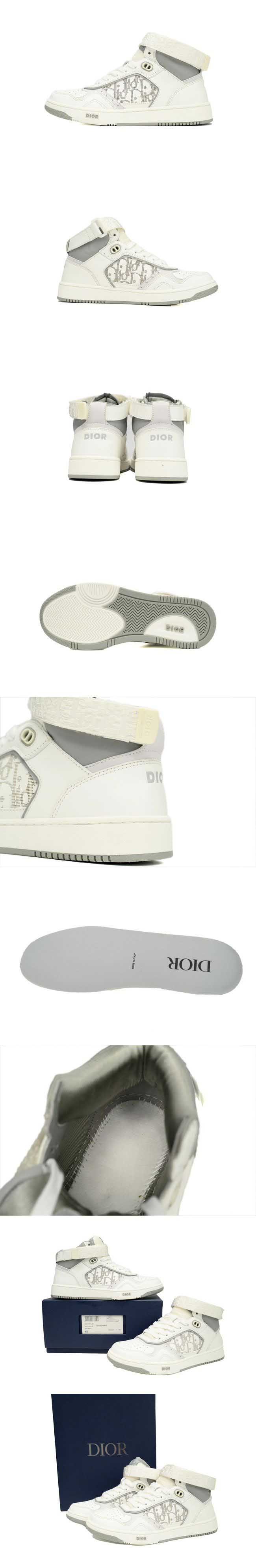 Dior B27 High Velcro White ディオール B27 ハイ ベルクロ ホワイト