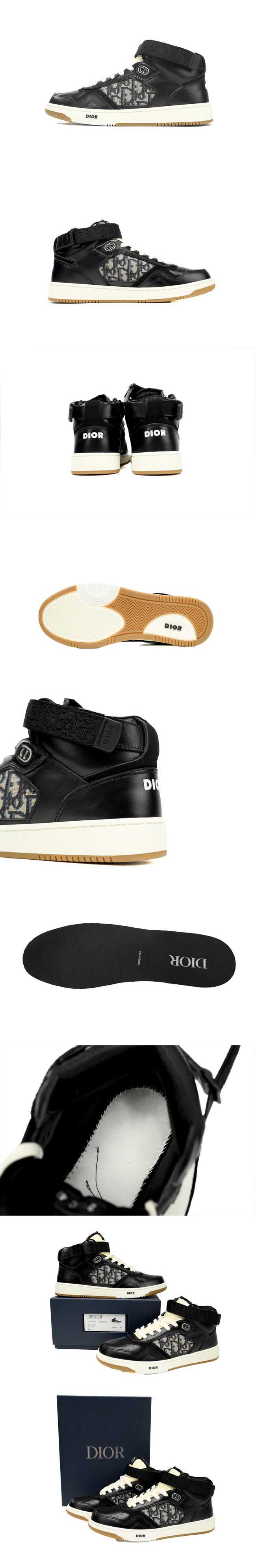 Dior B27 High Velcro Black ディオール B27 ハイ ベルクロ ブラック