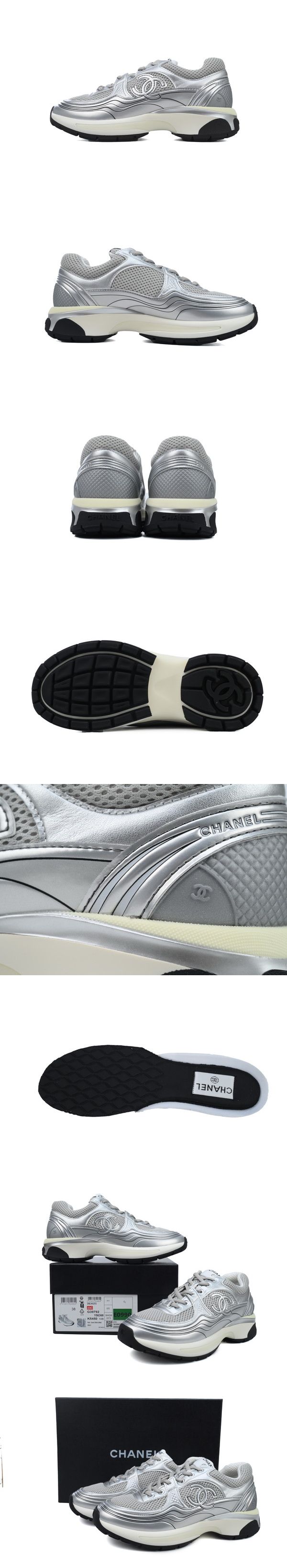 Chanel Sneaker Silver シャネル スニーカー シルバー