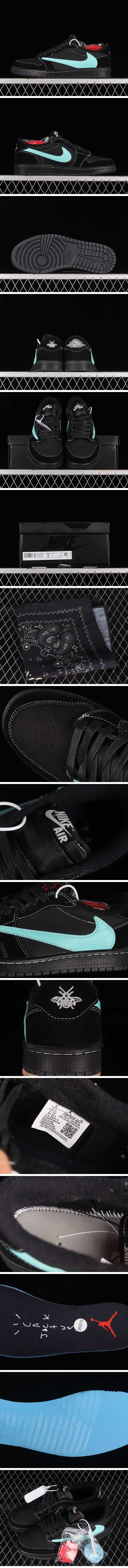 Travis Scott x Nike Air Jordan 4 Retro Customised Sneaker 