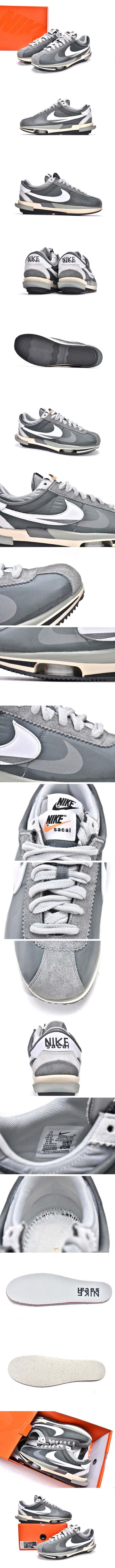 Sacai × Nike Zoom Cortez Iron Grey DQ0581-001 サカイ × ナイキ ズーム コルテッツ アイアングレー
