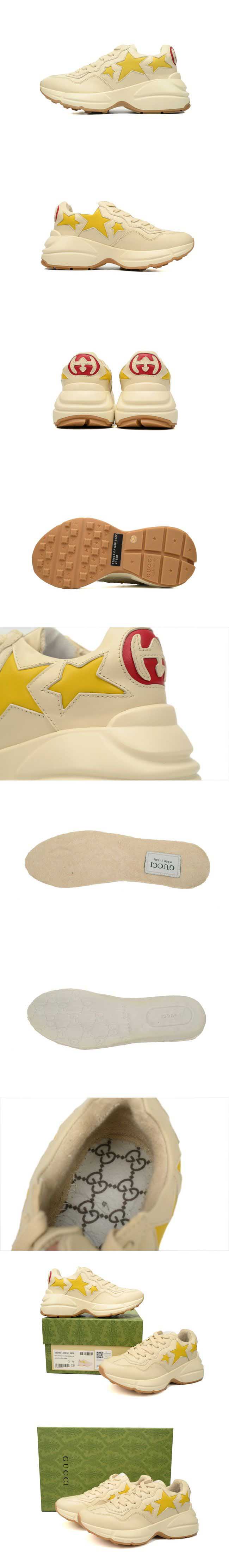 Gucci Rhyton Yellow Star Logo Sneaker グッチ リュトン イエロー スター ロゴ スニーカー