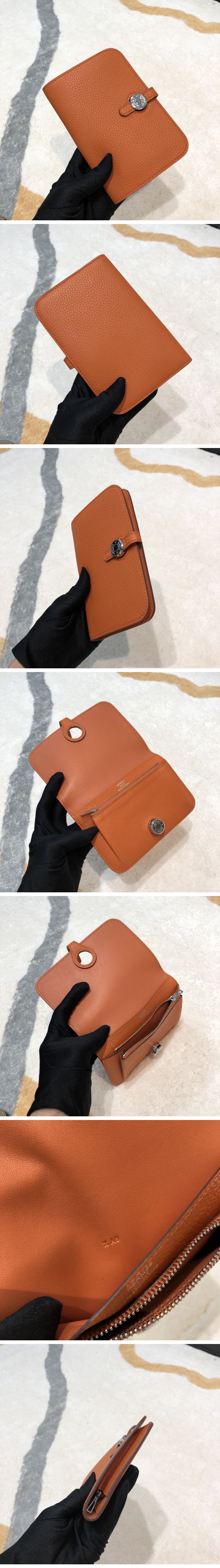 Hermes Dogon Wallet エルメス ドゴン ウォレット オレンジ N級