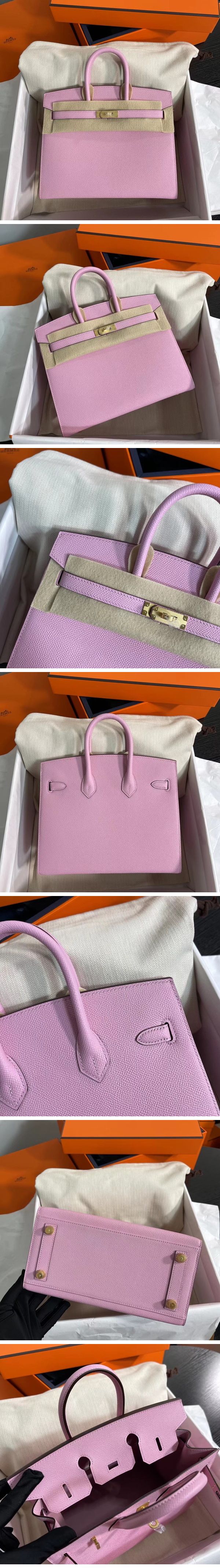 Hermes Birkin Sellier Hand Bag エルメス バーキン セリエ ゴールド ピンク
