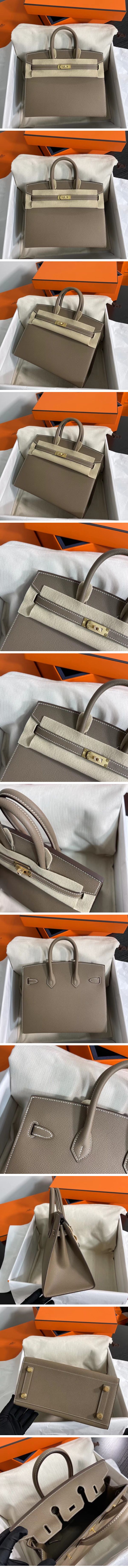 Hermes Birkin Sellier Hand Bag エルメス バーキン セリエ ゴールド ダーク モカ