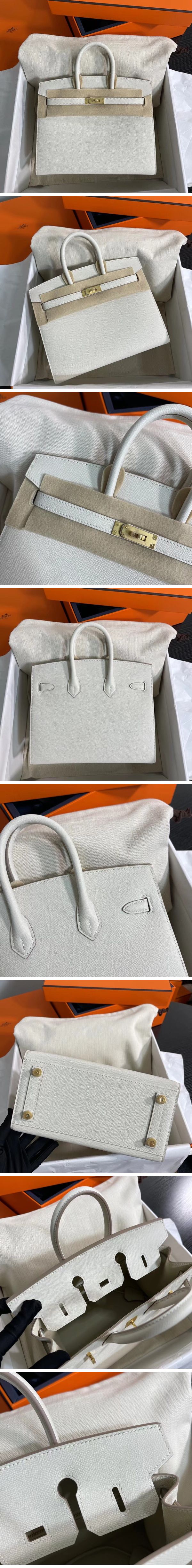 Hermes Birkin Sellier Hand Bag エルメス バーキン セリエ ゴールド ダーク ホワイト