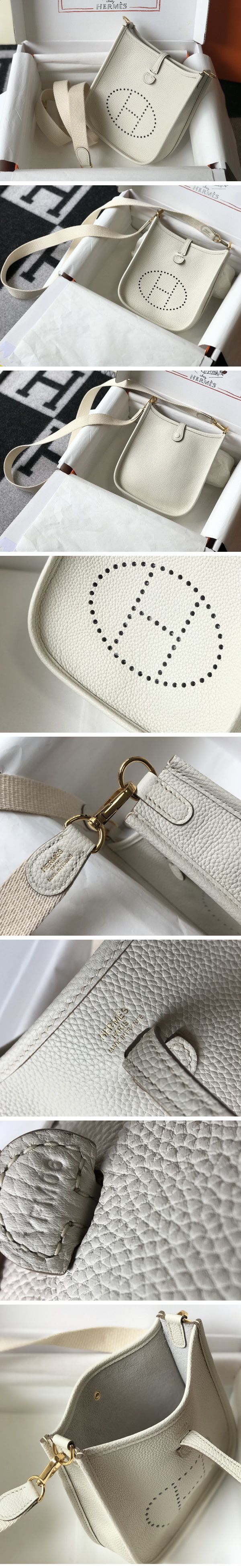 Hermes Evelyn エルメス エヴリン ホワイト