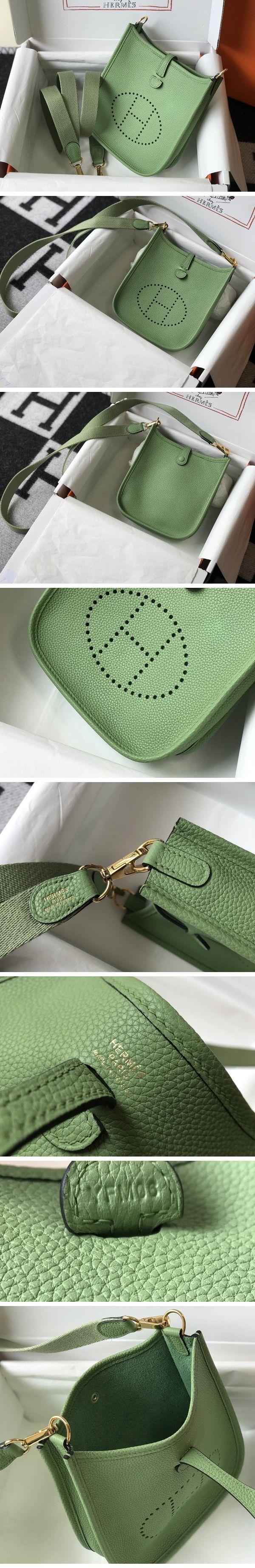 Hermes Evelyn エルメス エヴリン グリーン