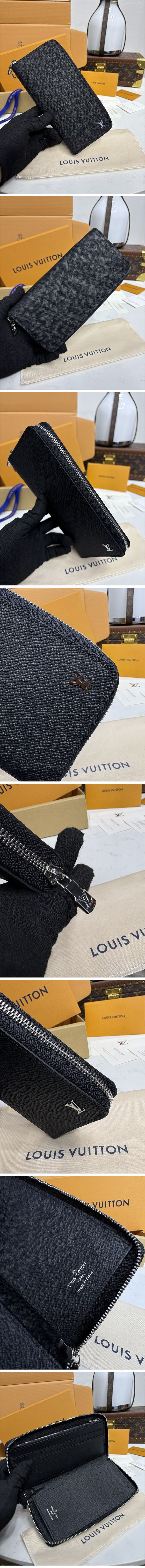 Louis Vuitton Taiga Zippy Wallet M30317 ルイヴィトン タイガ ジッピー ウォレット