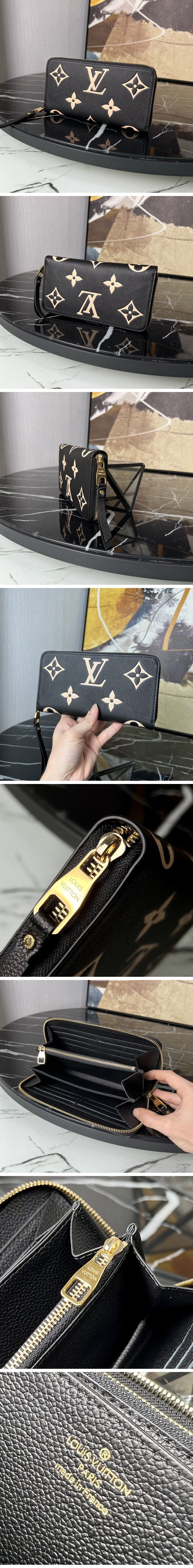 Louis Vuitton Clemence Wallet M69794 ルイヴィトン クレマンス ウォレット ブラック