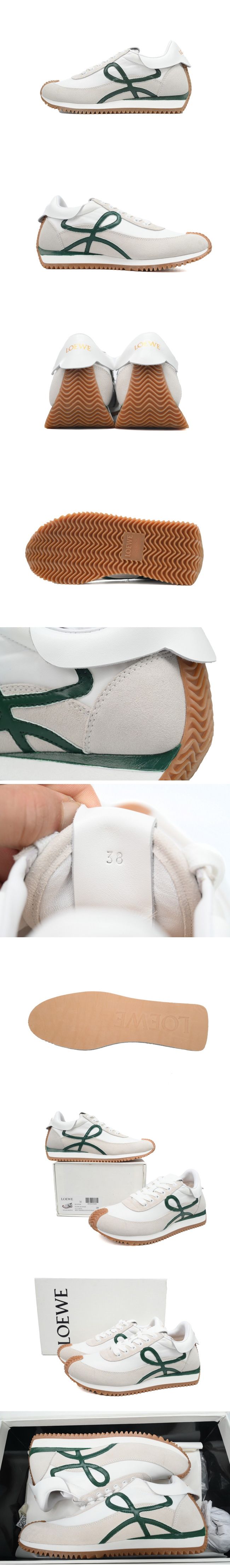 LOEWE Flow Runner White/Green ロエベ フローランナー ホワイト/グリーン