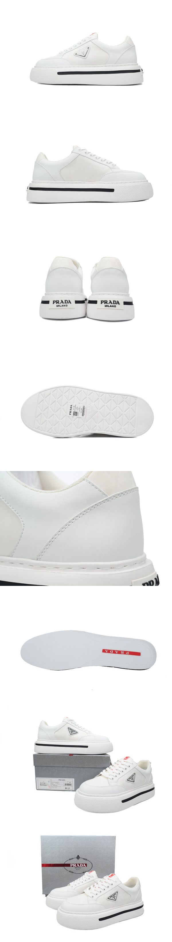 Prada Platform White Sneaker プラダ プラットフォーム ホワイト スニーカー