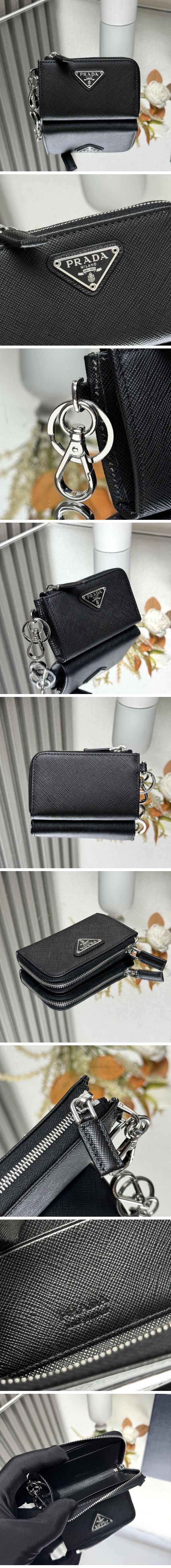 Prada Triangle Logo Strap Wallet プラダ トライアングル ロゴ ストラップ ウォレット