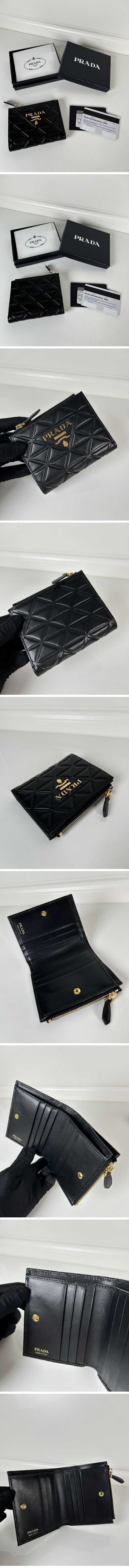 Prada Ladies Triangle Zip Wallet プラダ レディース トライアングル ジップ ウォレット