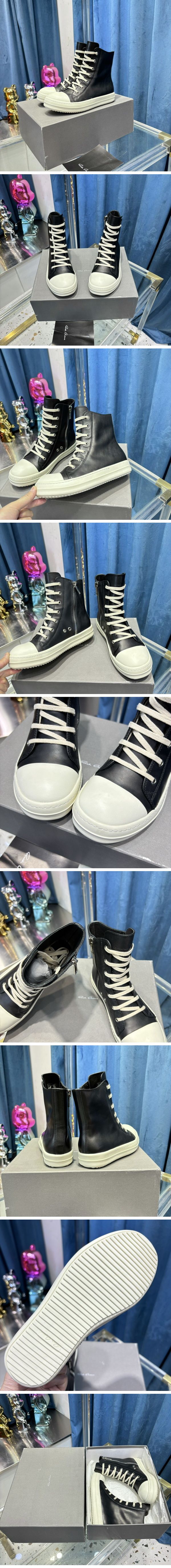 Rick Owens Hollywood Ramones High Sneaker リックオウエンス ハリウッド ラモンズ ハイカット スニーカー