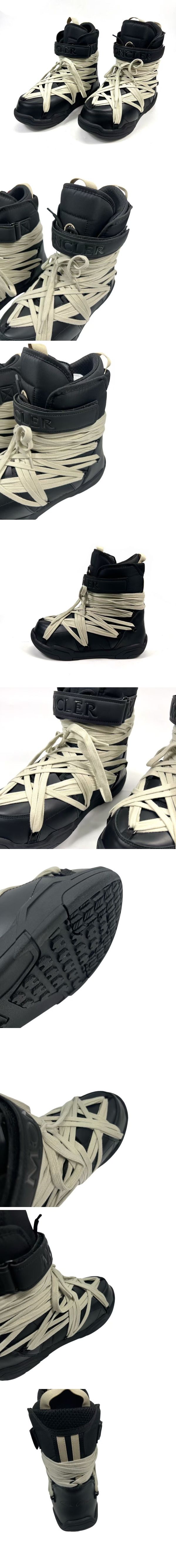 Rick Owens x Moncler Edition Black Amber Boots リックオウエンス x モンクレール エディション ブラック アンバーブーツ