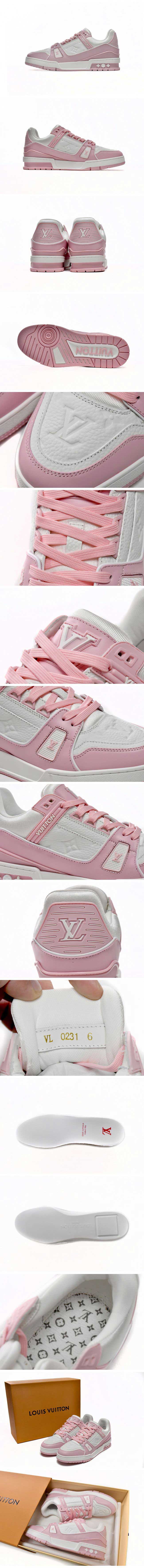 Louis Vuitton Trainer Rose Pink ルイヴィトン トレーナー ローズ ピンク