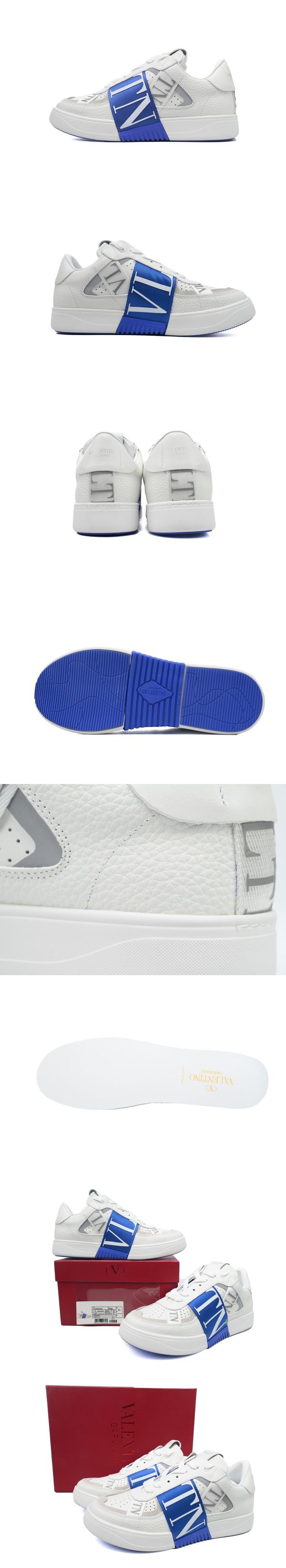 Valentino Garavani VL7N Low White Blue ヴァレンティノ ガラヴァーニ VL7N ロウ ホワイト ブルー