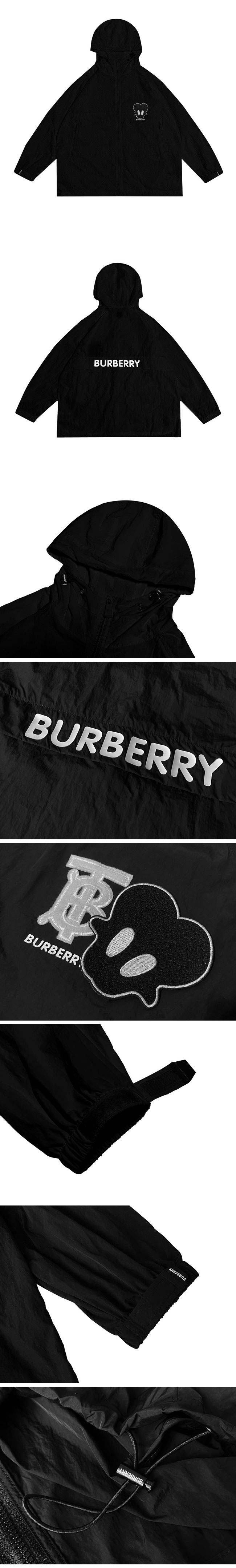 Burberry Monster Wappen Jacket バーバリー モンスター ワッペン ジャケット ブラック