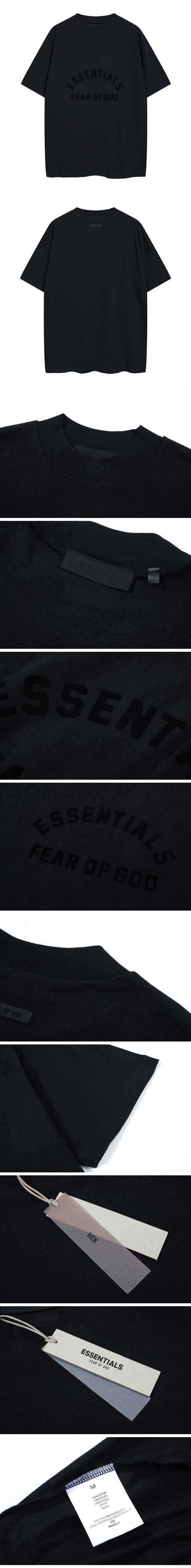 Fear of God Essentials Fog Tee フィアオブゴッド エッセンシャルズ Fog Tシャツ ブラック