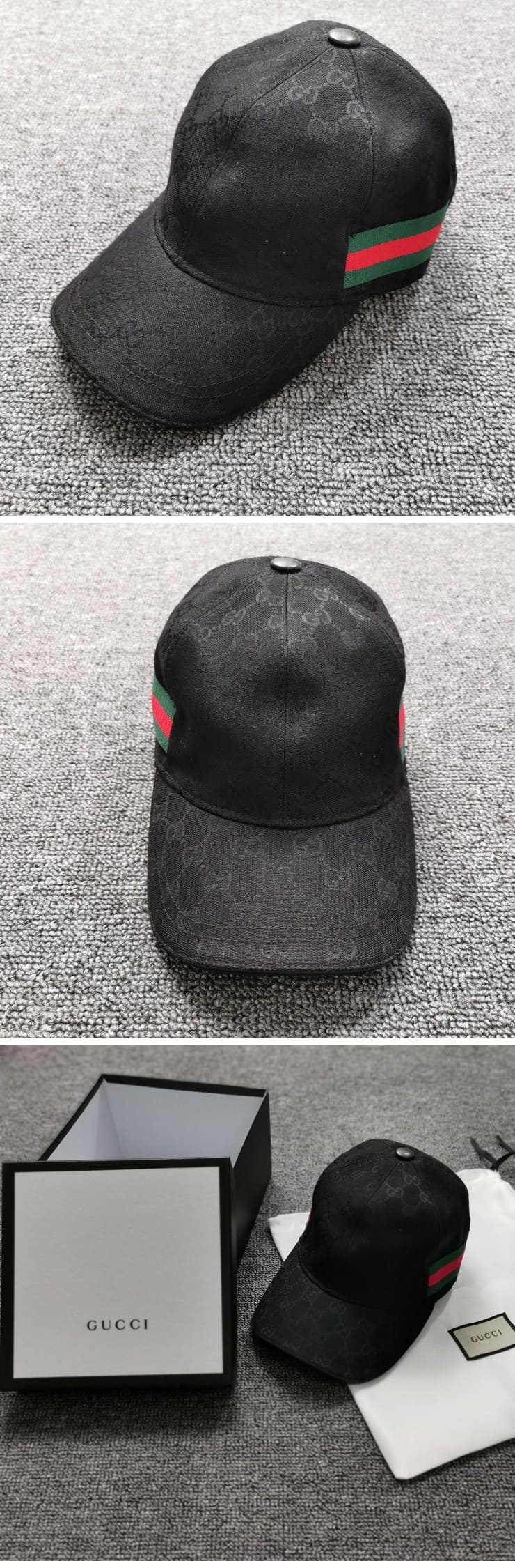 Gucci Original gg Logo Cap Black グッチ オリジナル ggロゴ キャップ ブラック