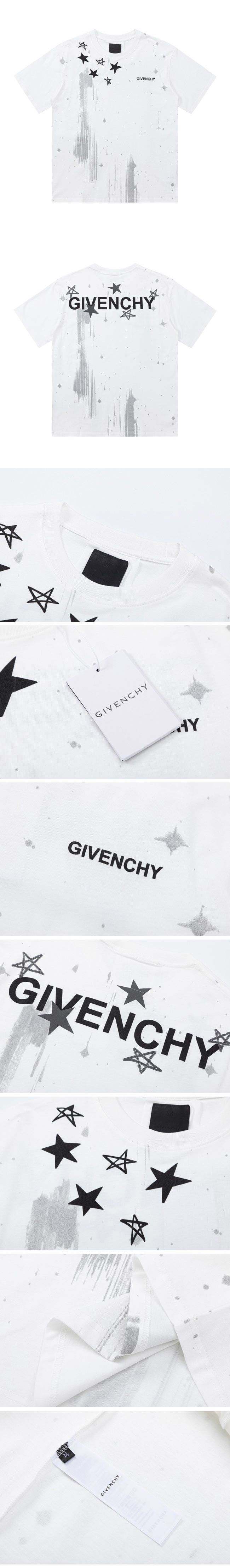 Givenchy Star Print Tee ジバンシー スター プリント Tシャツ ホワイト