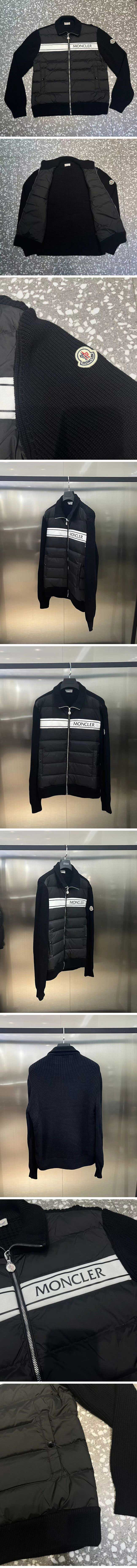 Moncler Zip-up Jacket モンクレール ジップアップ ジャケット ブラック